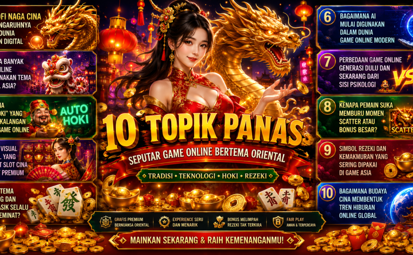 Sensasi Baru! Saat Budaya Tradisional Masuk Dunia Game